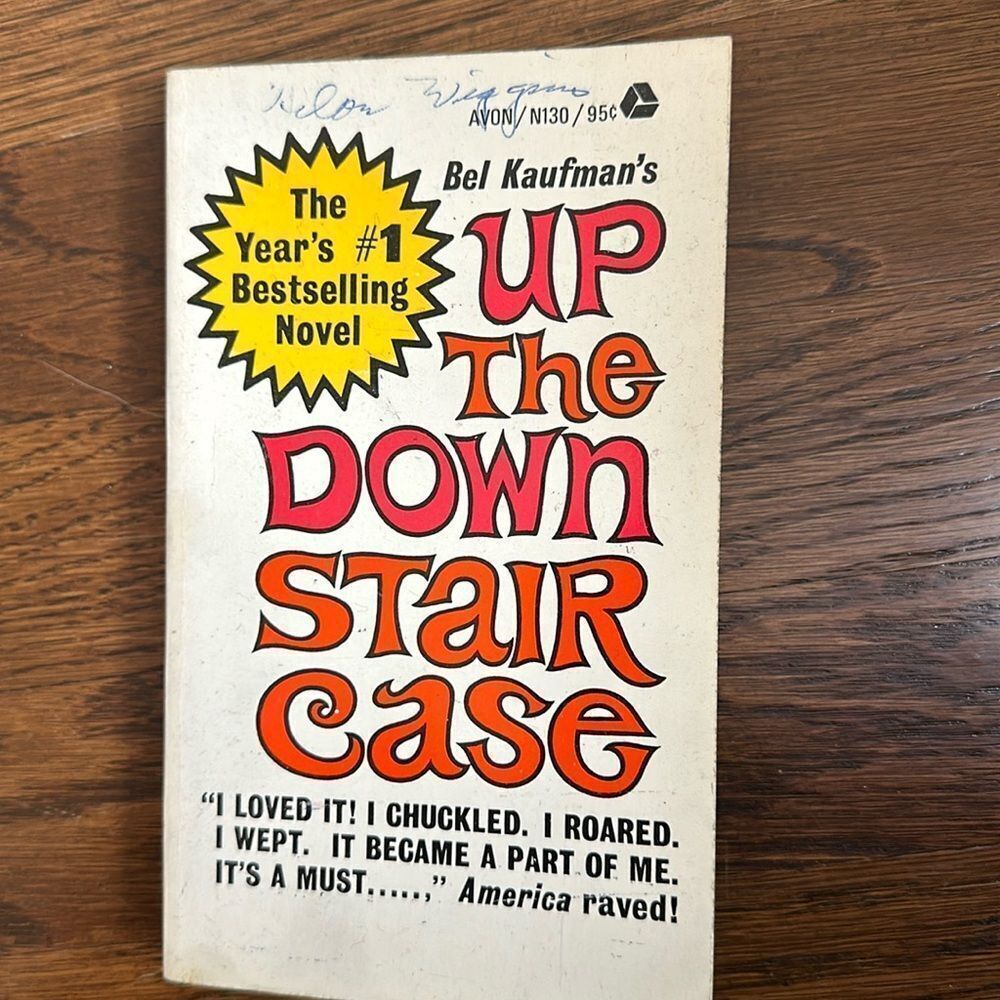 Vintage 1966 Bel Kaufman’s Up The Down Staircase book